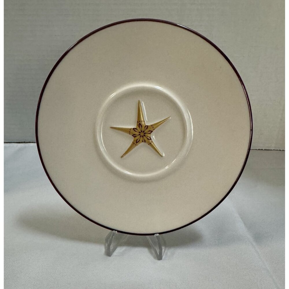 STARBUCKS COFFEE Holiday 2006 star collectors plate (1)
